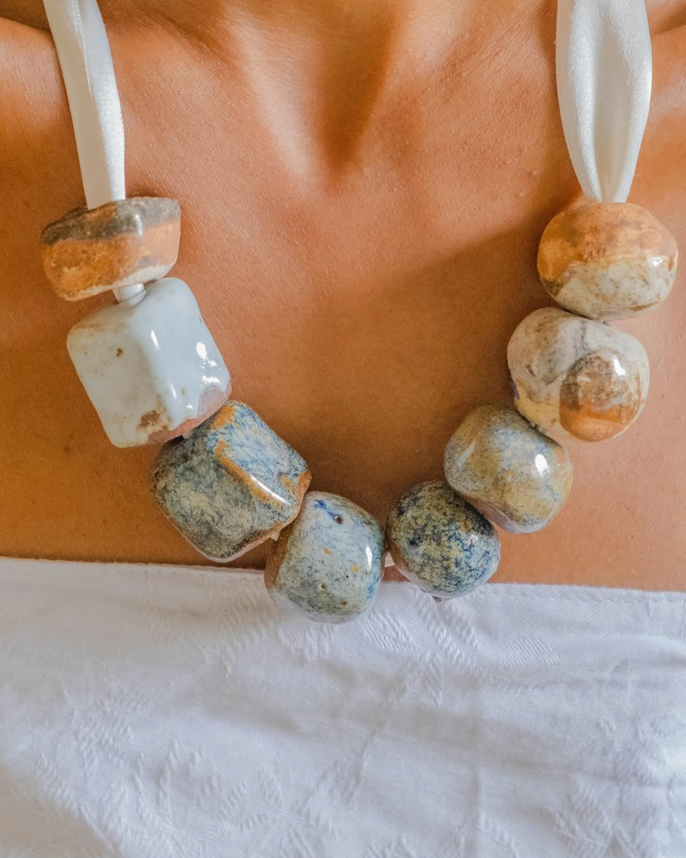 Cerámica Karibe handmade ceramic necklace